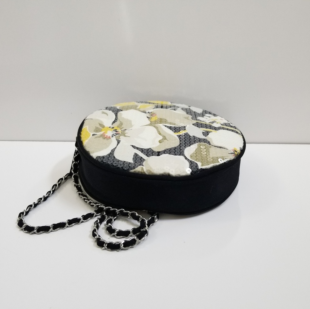 vera bradley evening bag dogwood shimmer crossbody - Picture 2 of 4
